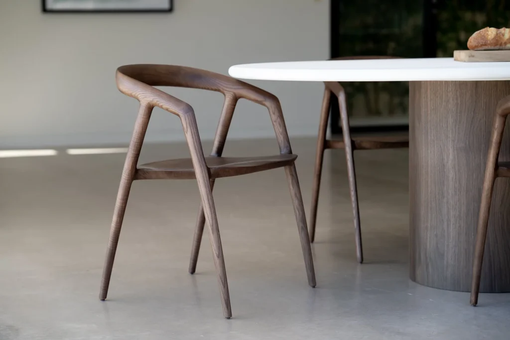 Cali Dining Chair – Walnut