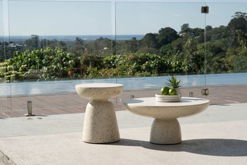 Clara Side Table with the Clara Coffee Table
