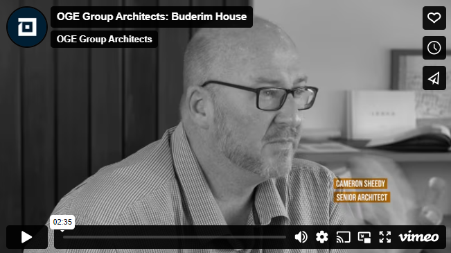 OGE Group Architects on our award winning home build.